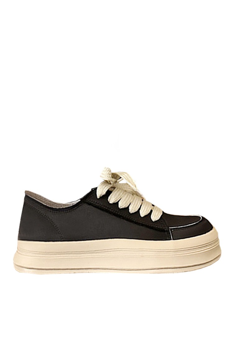 VANSA Simple Satin Platform Shoes VSW-CMB-3