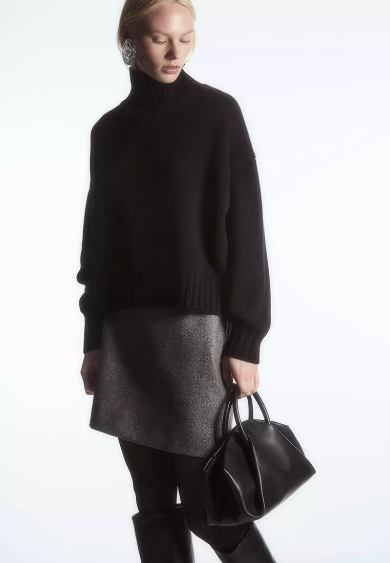 COS Wool-Jacquard Mini Skirt 2024 | Buy COS Online | ZALORA Hong Kong