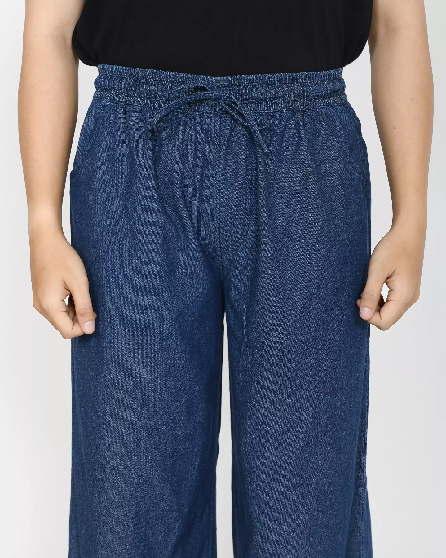 Dio Long Pant Denim [DARK BLUE] Celana Panjang Pria Jumbo Size M-4L