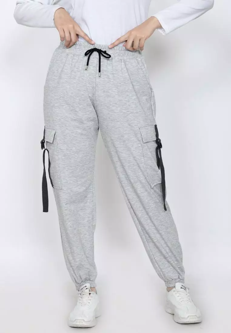 BUY 1 GET 1 FREE Jogger Nanda (Celana Training Olahraga Kargo)