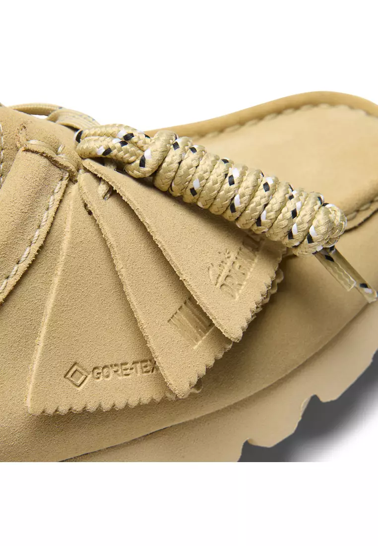 Buy Clarks Womens Wallabee.GTX Shoes - Maple Suede 2026 Online