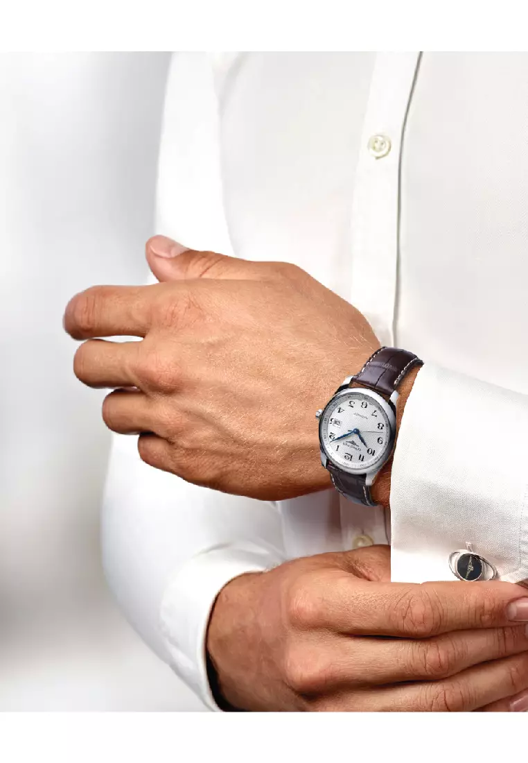 Longiness Master Collection Automatic Leather Strap Men Watch L27934783