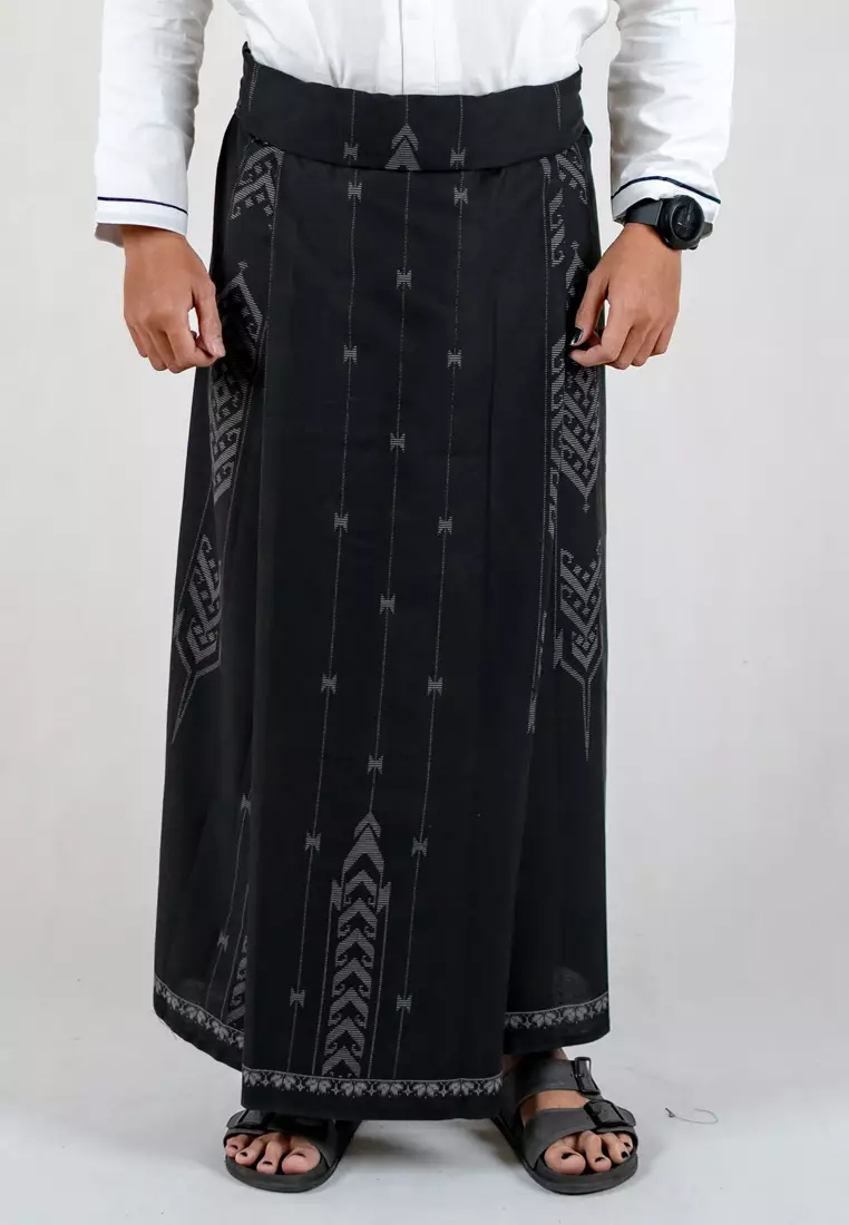 My Aksa Batik Sarung Tsaqib Black
