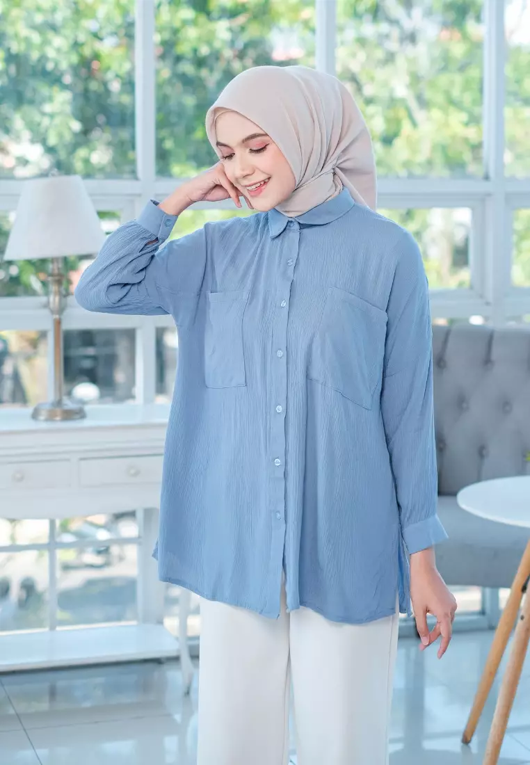 Nada Blouse Denim