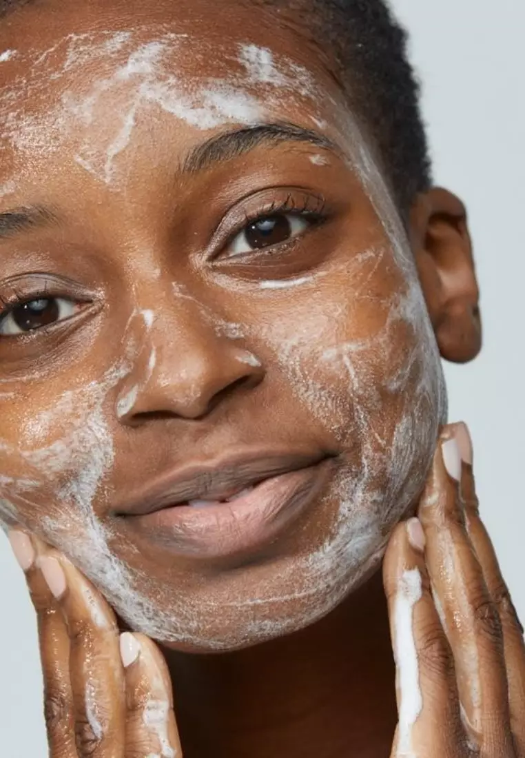 special cleansing gel, washes away impurities