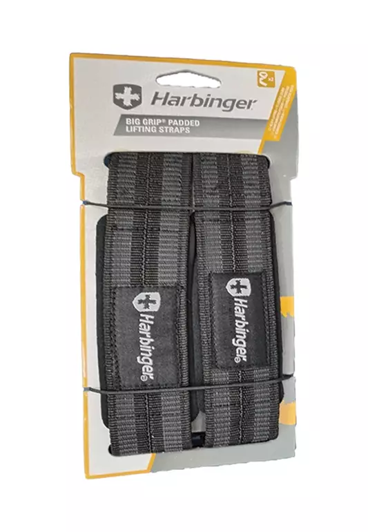 Big Grip Padded Lifting Straps Black