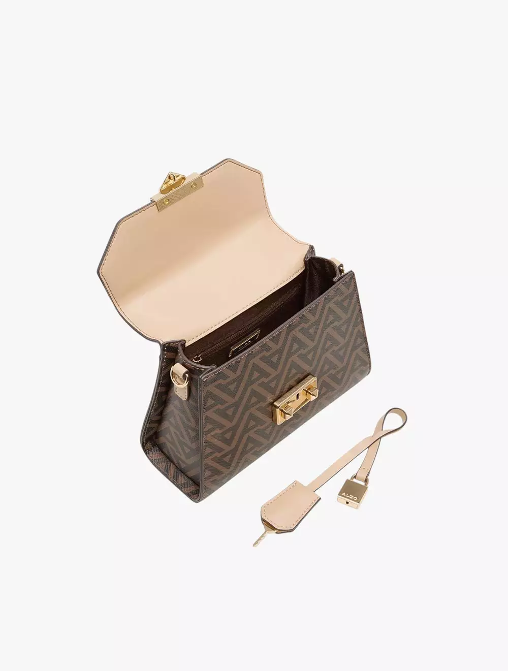 Aldo Crellita Women's Top Handle Bag - Brown