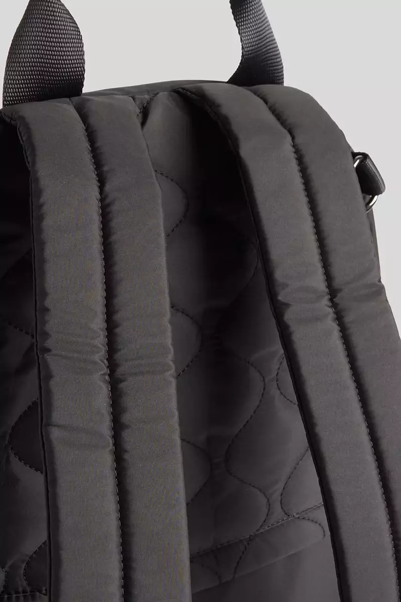 Mothercare Black Quilted Backpack Changing Bag -  Tas Travel Perlengkapan Popok Bayi