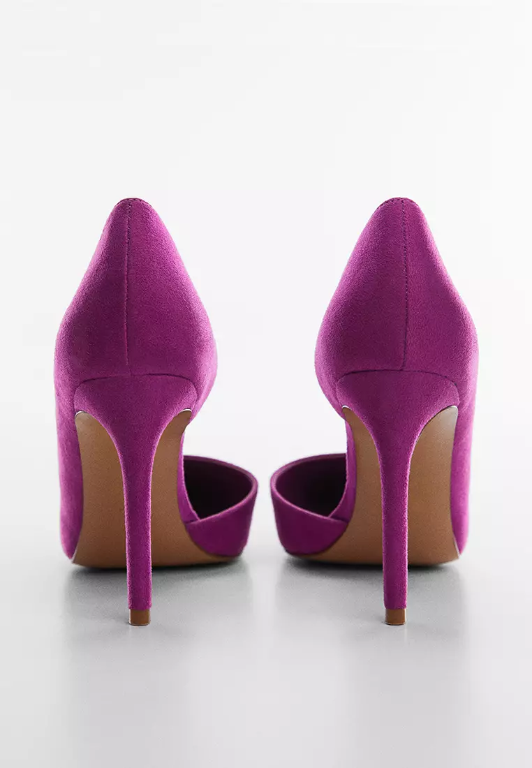 Mango asymmetric stiletto top shoes