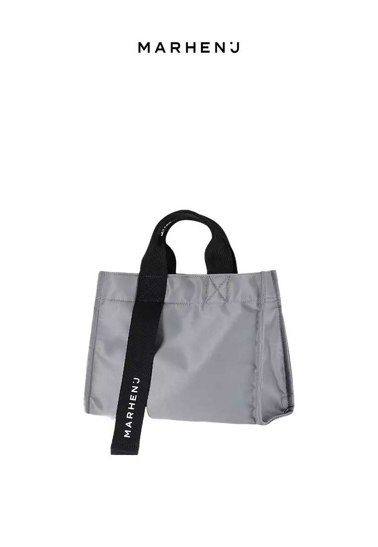 RICO MINI EQ Nylon Crossbody Bag Grey