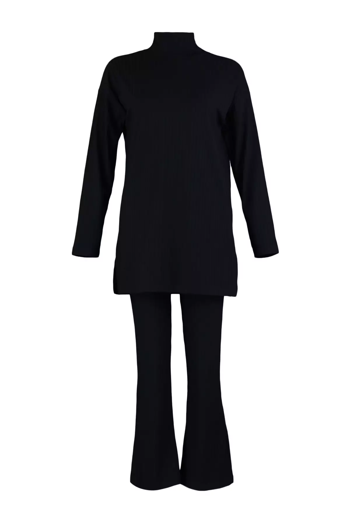 Black deals turtleneck tunic