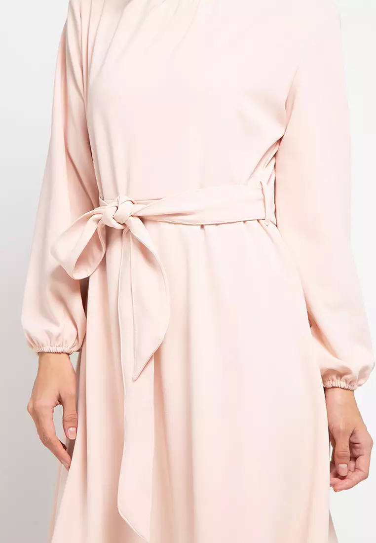 Chanira Loreta Dress-Dark Blush