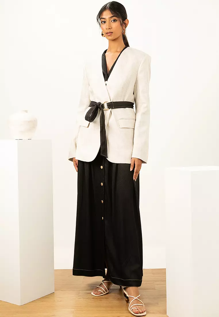 Rita Buttoned Denim Dress