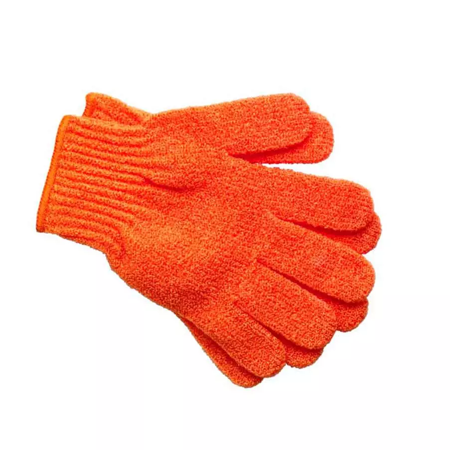 Bath Gloves Orange