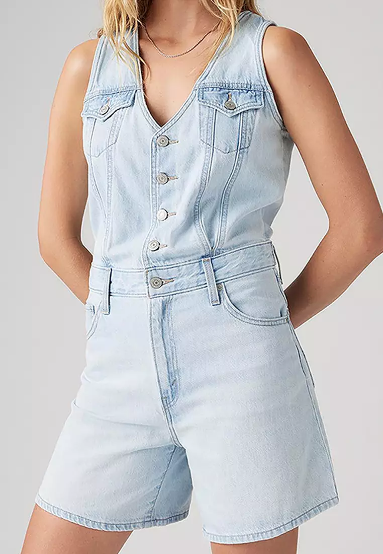Levi's® Women's Vest Romper (001WM-0000)