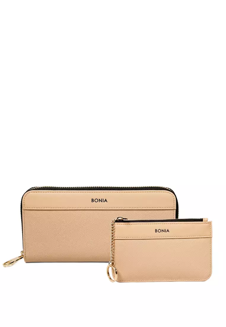 Zipper Wallets Bonia Ladies Wallet Karah Zipper Long Wallet