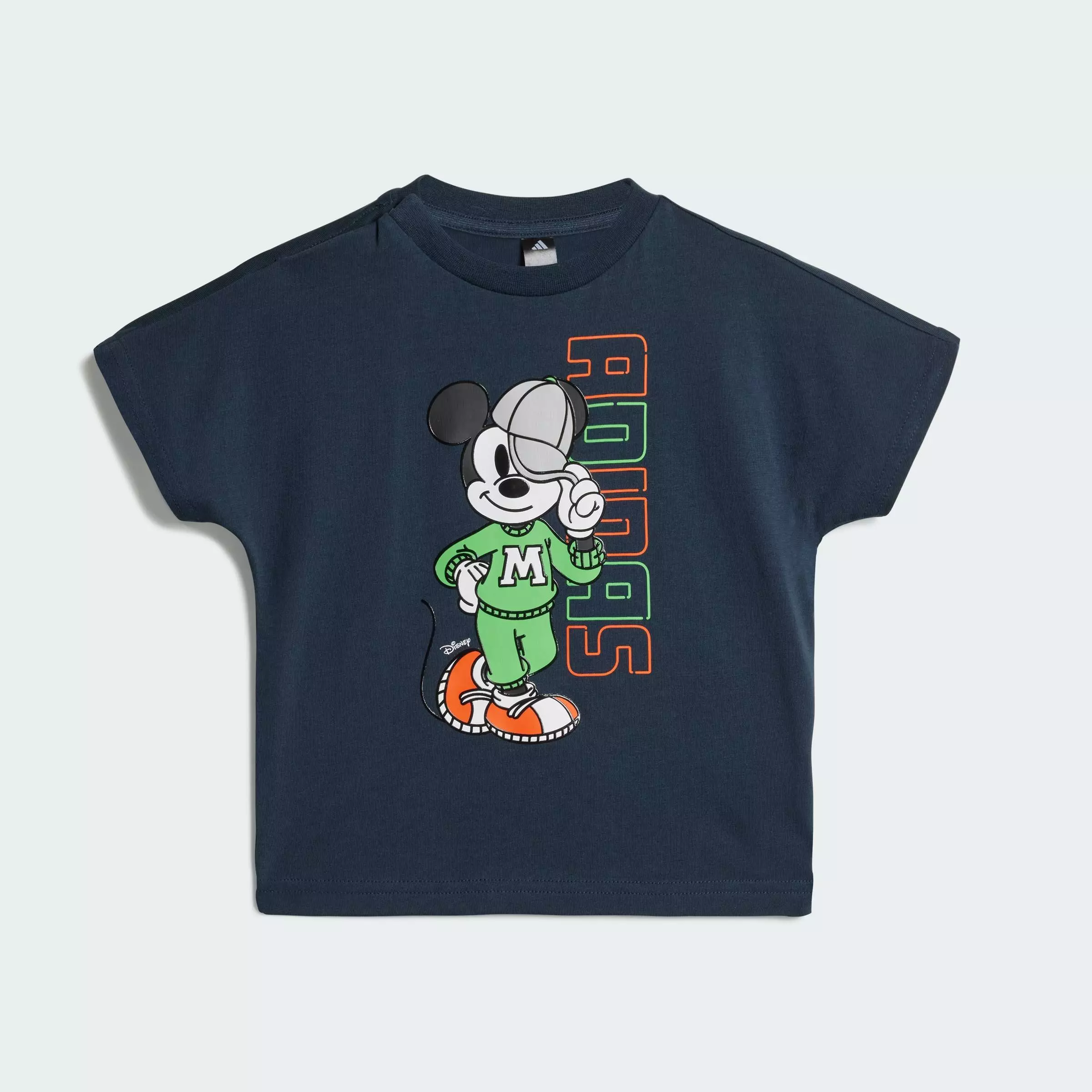Lifestyle Disney Mickey Mouse Tee Kids Unisex Blue JM0815