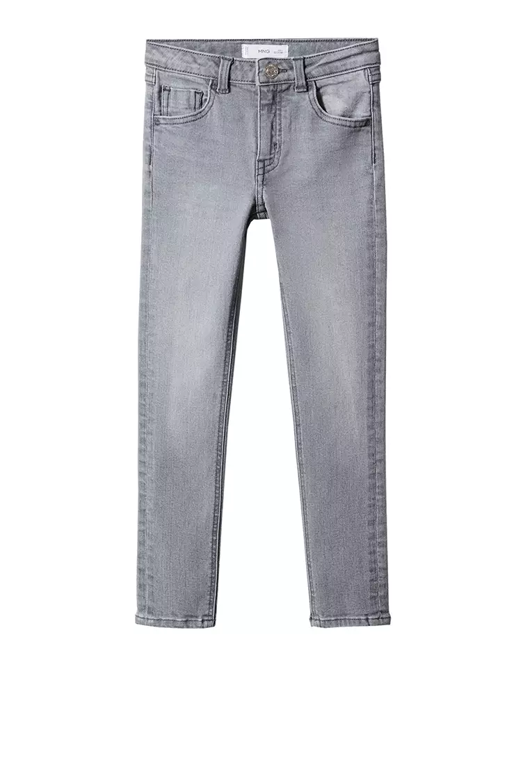 Girls hot sale gray jeans