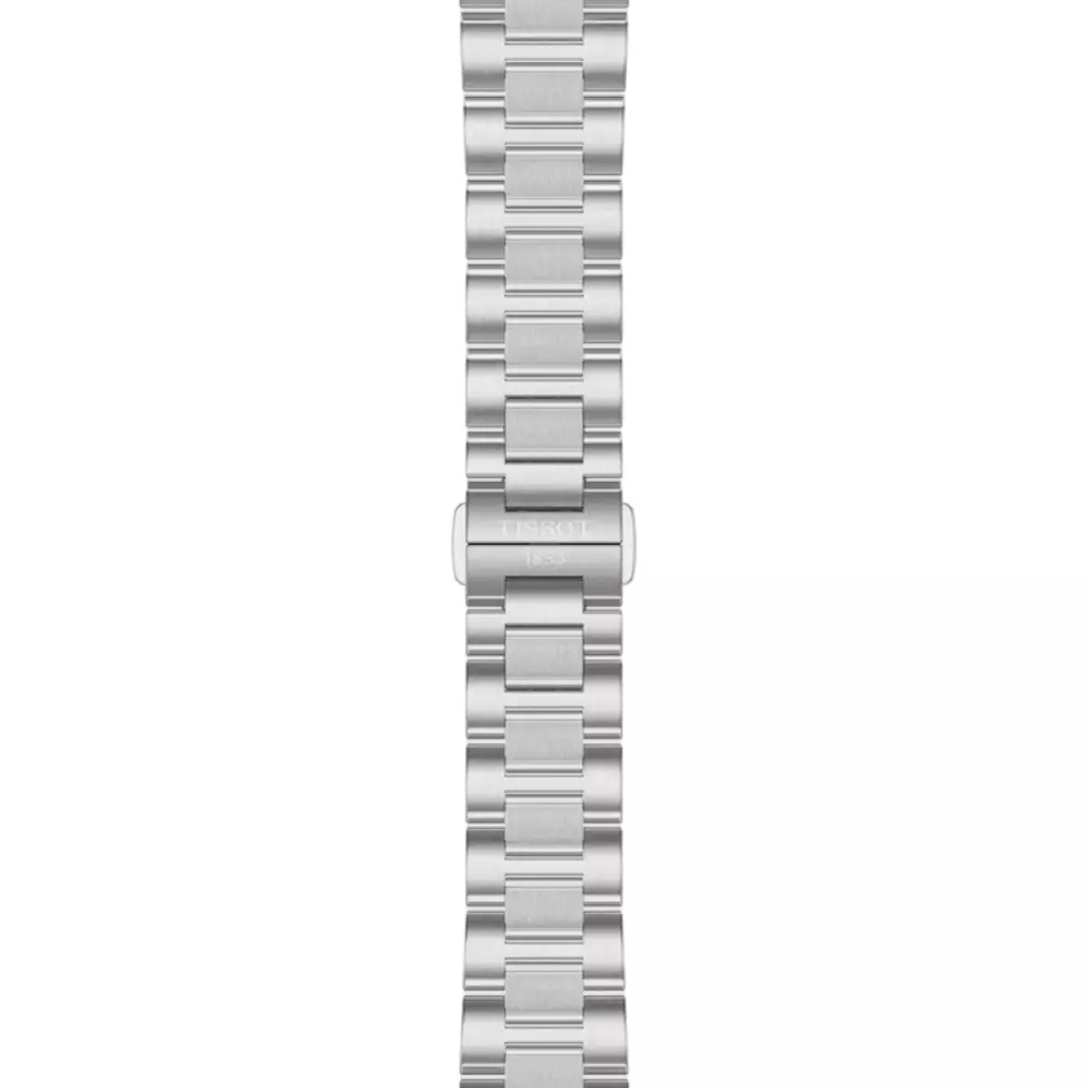 PRC 100 Solar 34 - T151.822.11.351.00 Ice Blue Dial Steel Strap