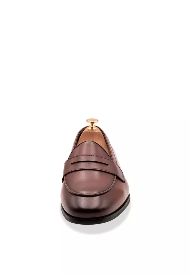 Emperado Auburn Blake Stitch Belgian Loafer