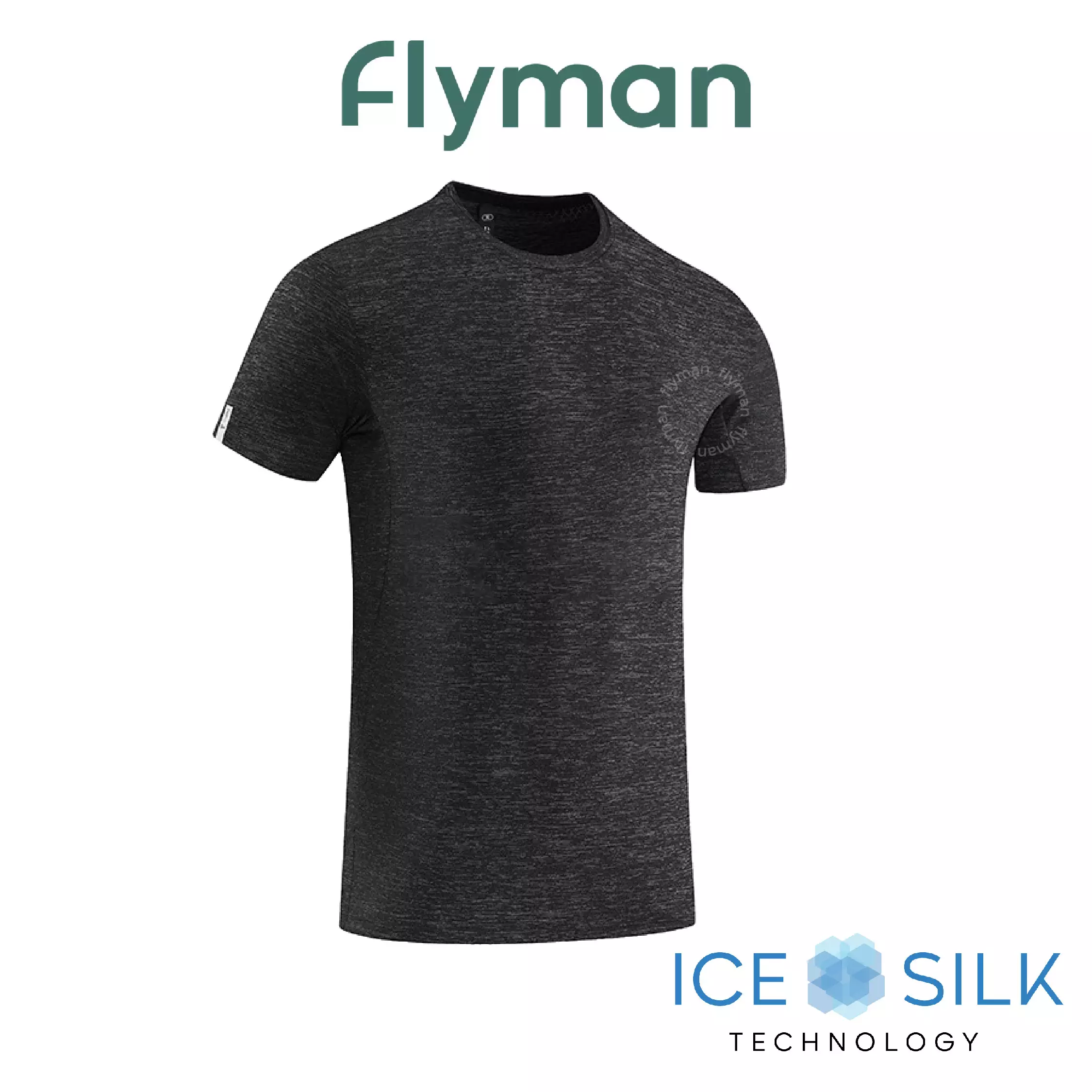 Flyman Active T-Shirt 1 pcs FMA 3484 - Charcoal