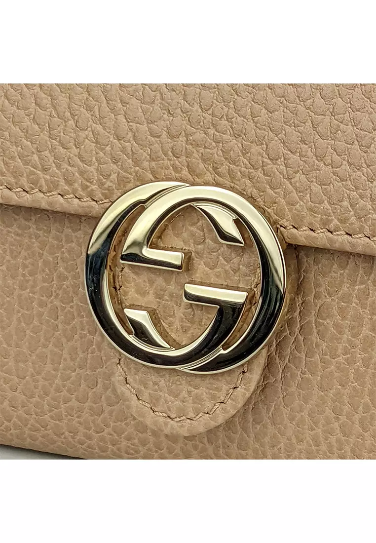 Gucci interlocking beige deals