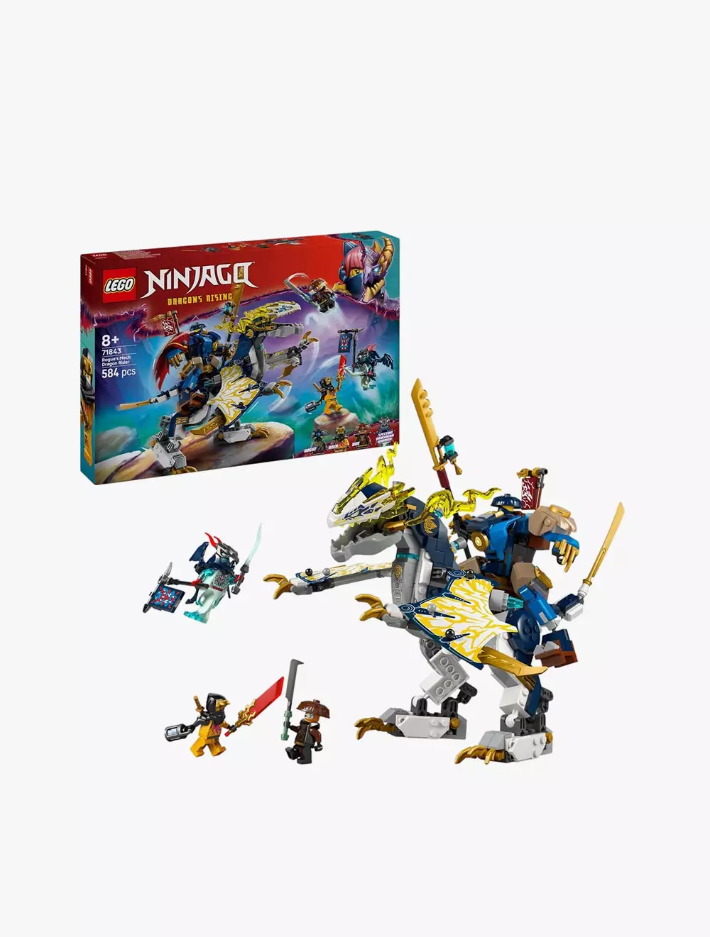 LEGO® Ninjago Rogue’s Mech Dragon Rider - 71843