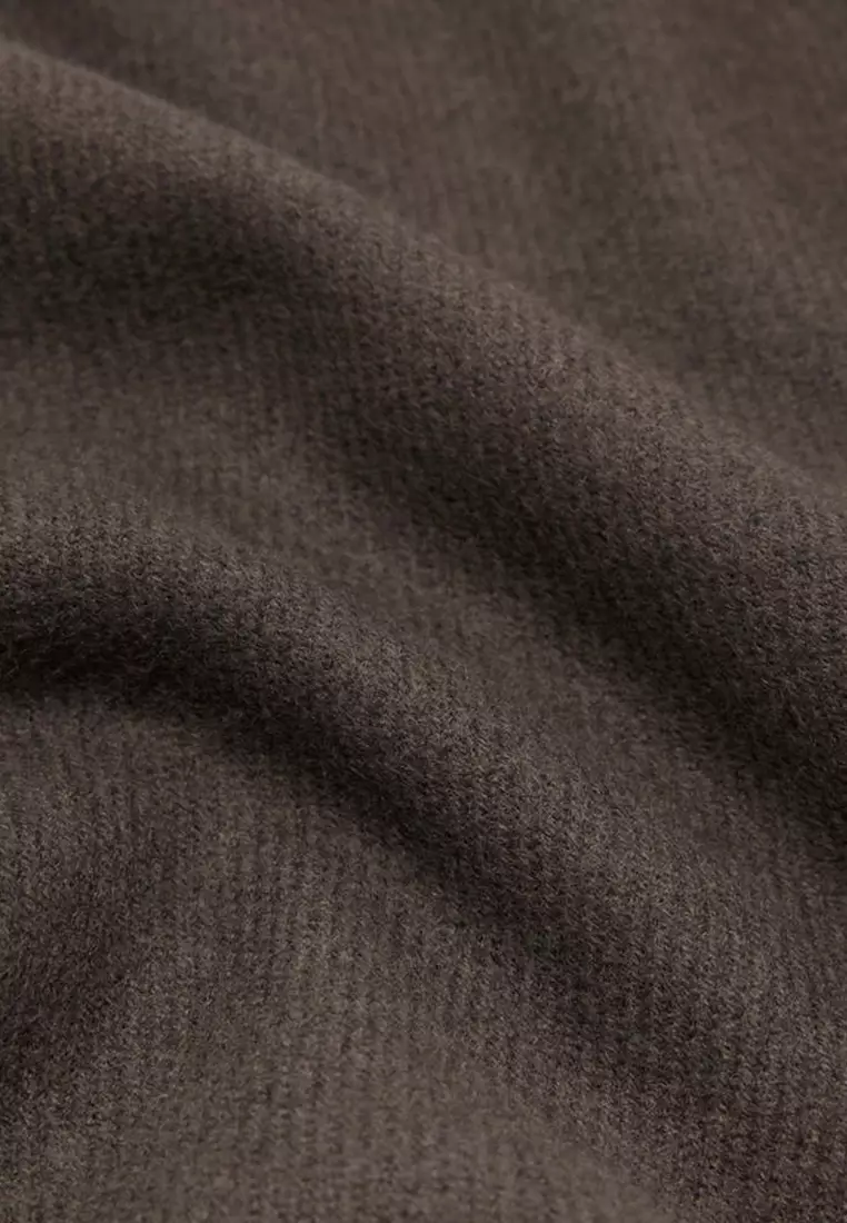 Plain Fringed Scarf
