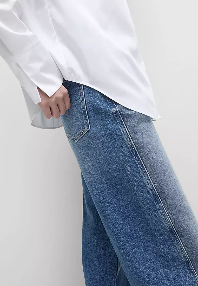 Pure Cotton V-Neck Shirt