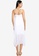 Heather white Sleeveless Midi Dress 1B919AAF43650BGS_2