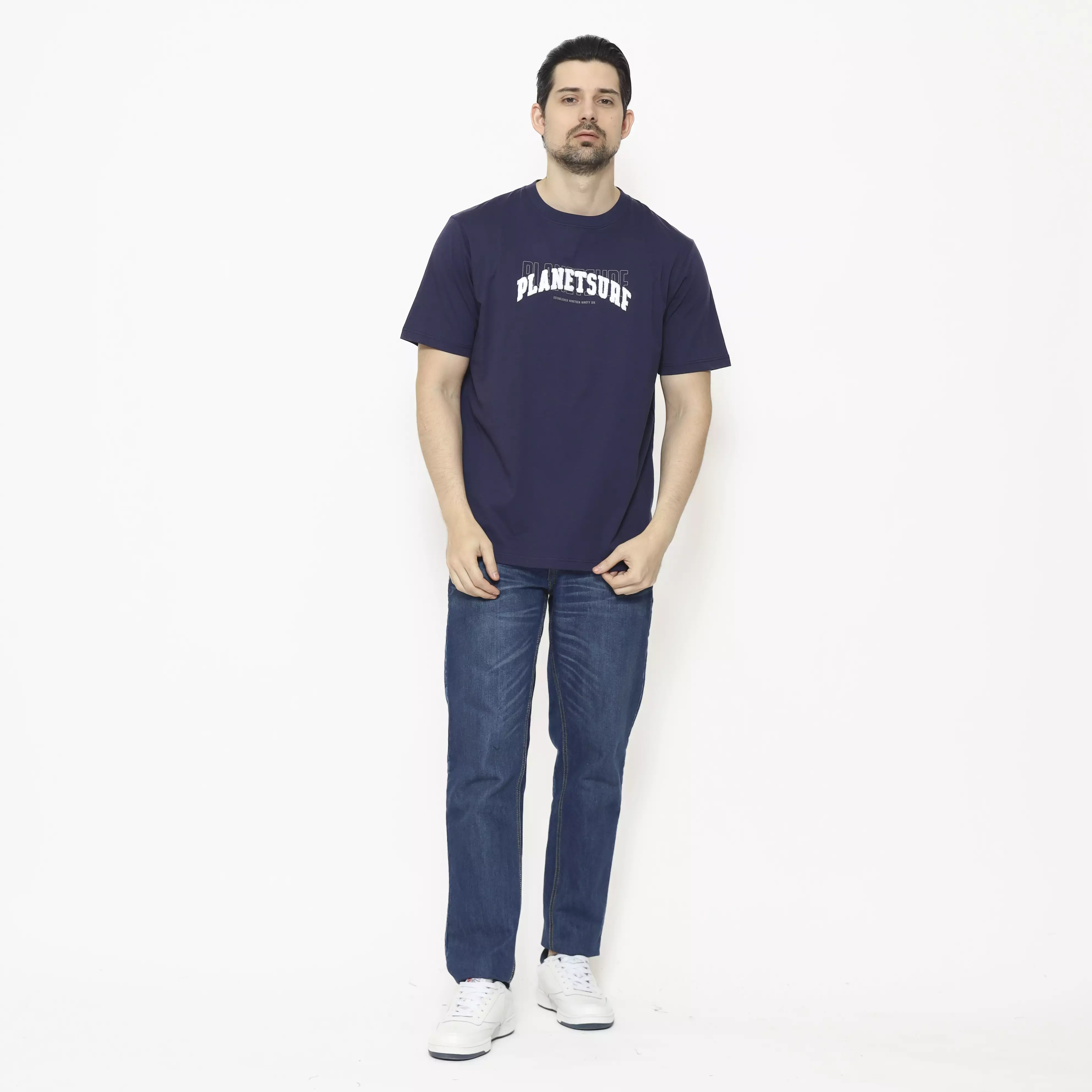 Planet Surf Clothing Kaos lengan pendek Pria Sienna  Planet Surf