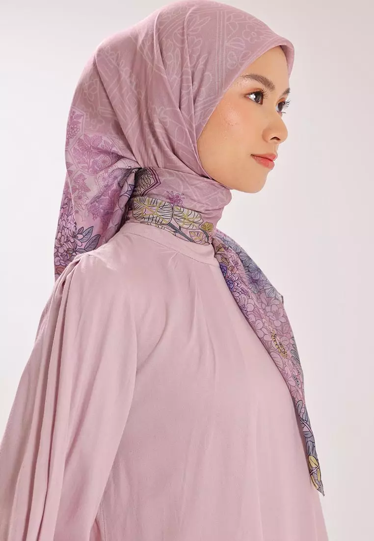 Ria Miranda Coral Pink Balia Scarf