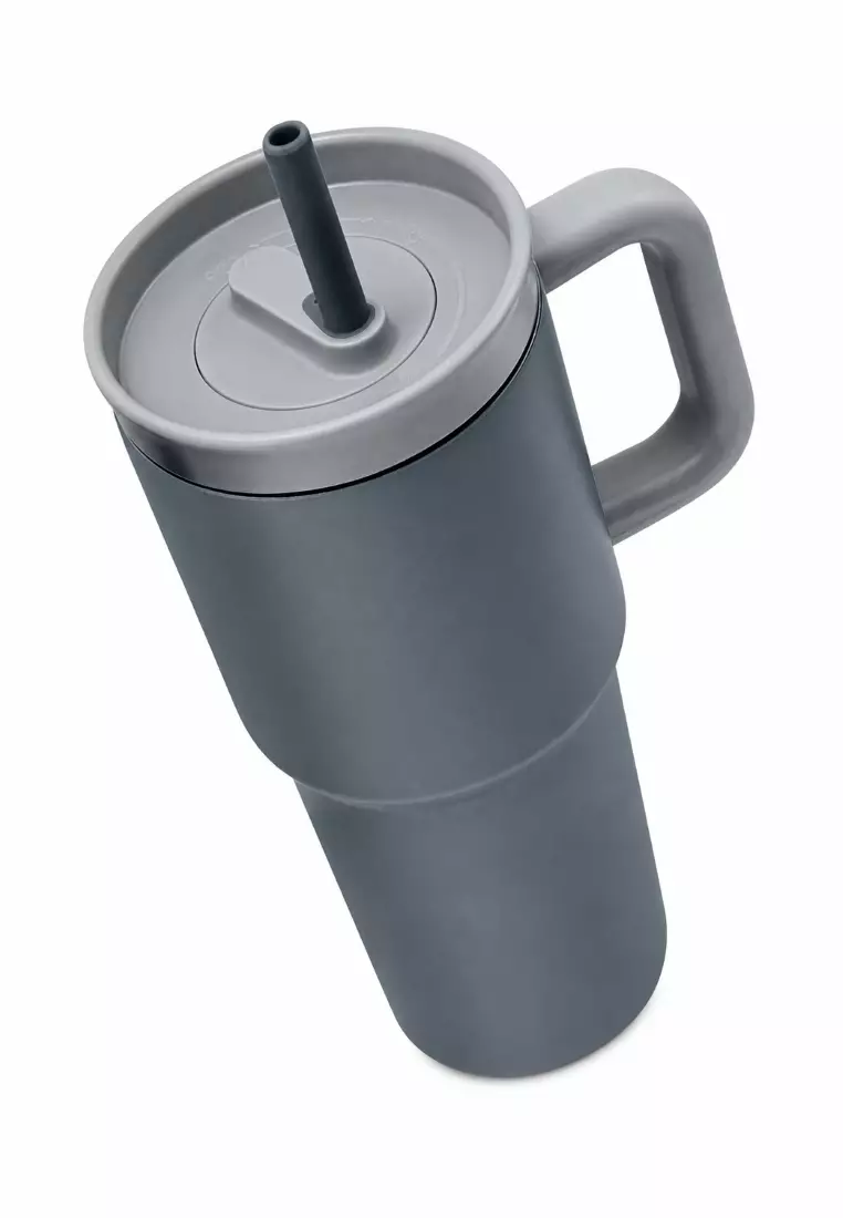 20oz Insulated Mug Tumbler Double Wall BPA Free Horizon Vacuum Flask - Forge Slate