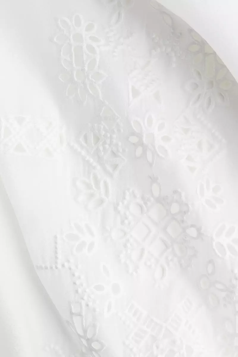 Broderie anglaise strappy dress