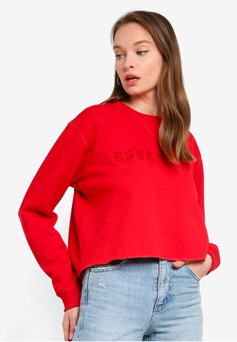 Jual Noisy May Anton Long Sleeve Sweatshirt Original Zalora Indonesia