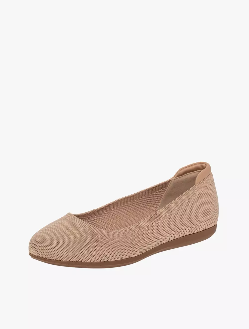 Payless Comfort Plus By Predictions Women Melly Knit Flat - Nude_15
