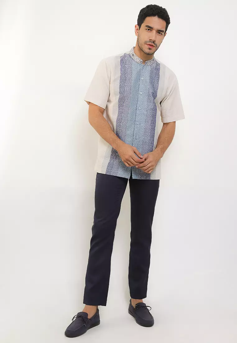 Pastel Puncia Short Baju Koko