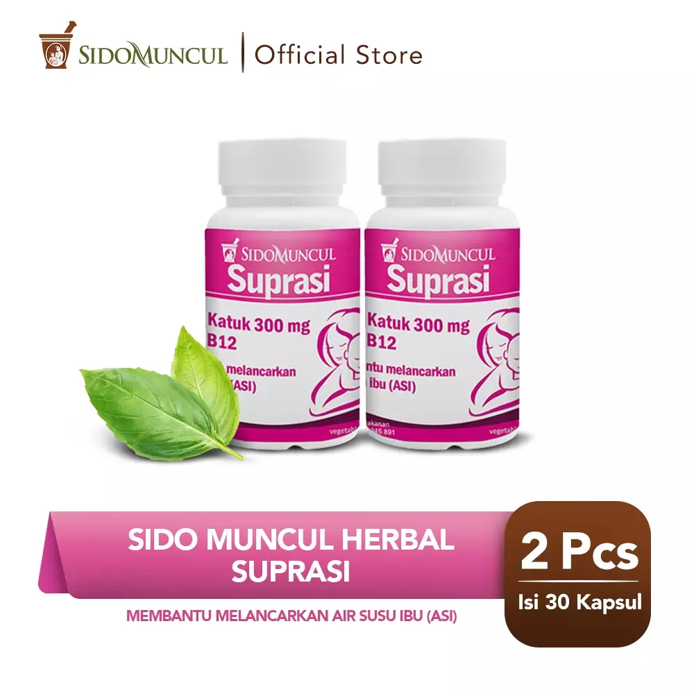 Jual Sido Muncul Twin Pack Sido Muncul Herbal Suprasi Kapsul Daun