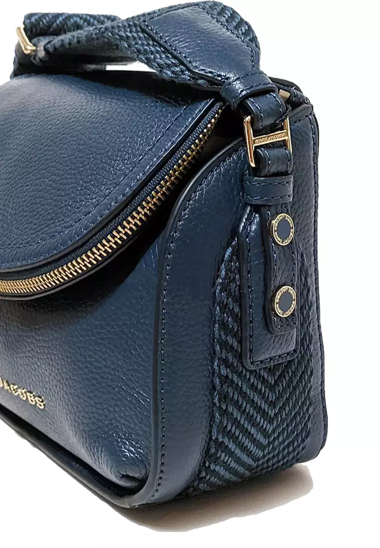 Buy Marc Jacobs Marc Jacobs The Groove Leather Mini Messenger Bag Blue ...