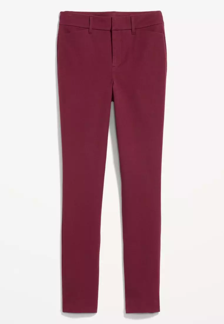 High-Waisted Pixie Skinny Ankle Pants