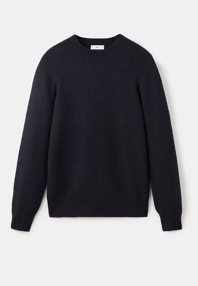 Knitted Wool Blend Sweater