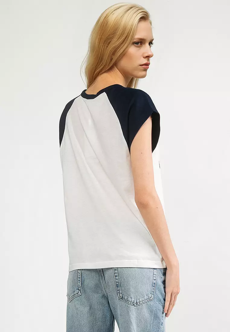 Varsity Raglan C-Nk Ss Tee