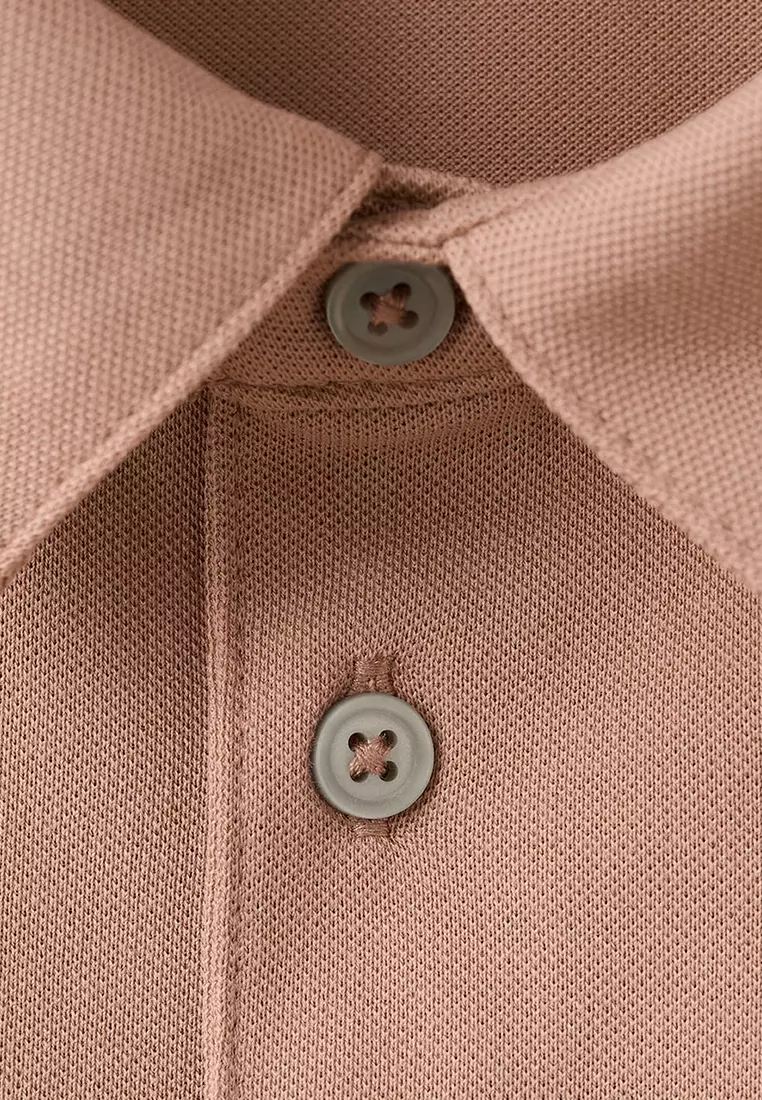 Slim Fit Piqué Polo Shirt