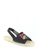 London Rag black Women Espadrille Flat Slingback Sandals 357ADSH94DCE37GS_2