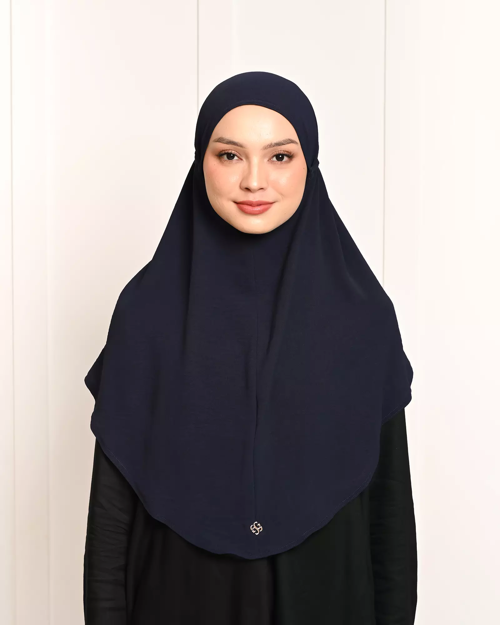Geulis.id DAILY INSTANT BERGO (5 warna) Hijab - NAVY