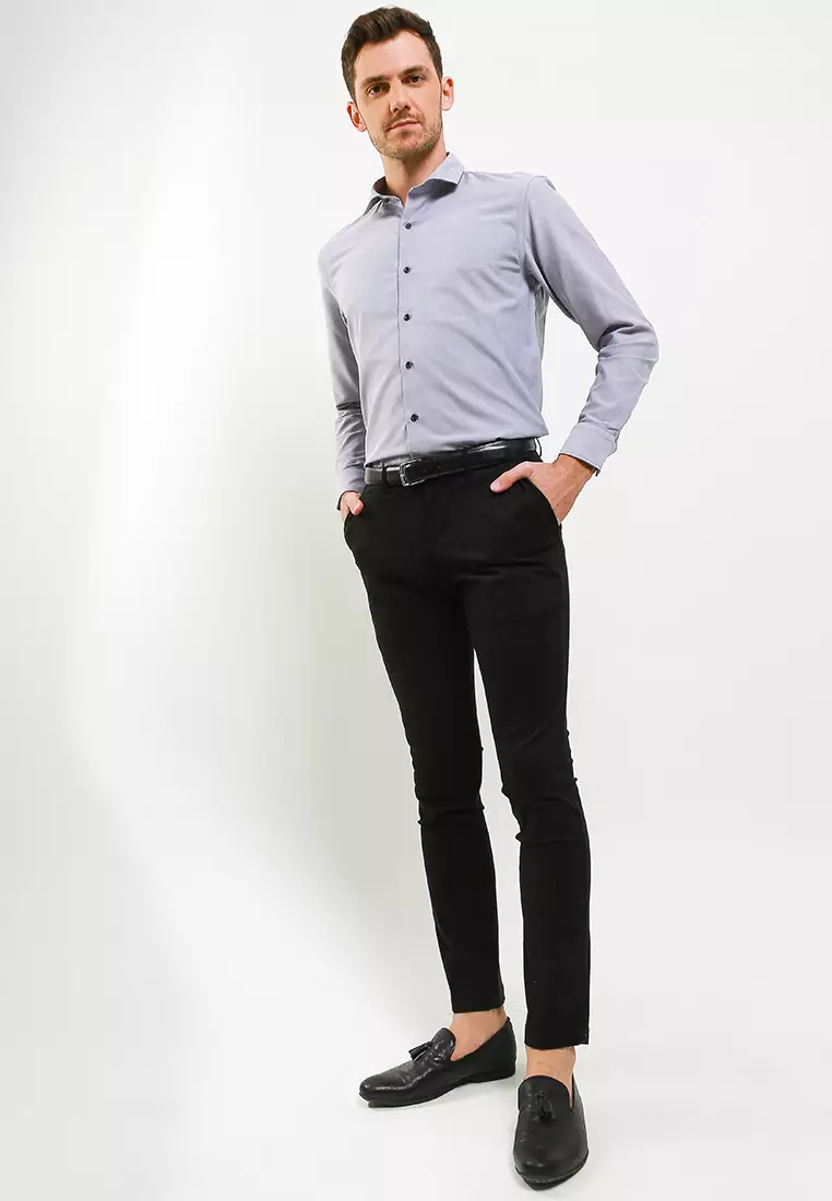 CF Kemeja Polos Oxford Slimfit