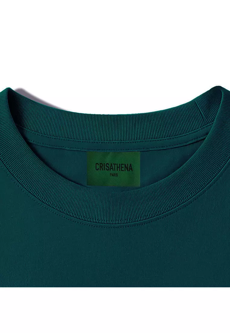 Crisathena Paris T-Shirt in Dark Green