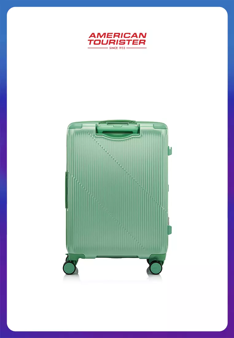 American Tourister Koper Hardcase Curvus Medium 24 Inch TSA - Mint Green