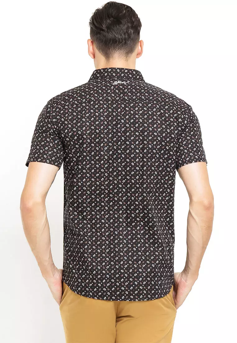 Johnwin - Kemeja Casual - Kemeja Pria - Kemeja Motif - ASH.670.S880.643.C
