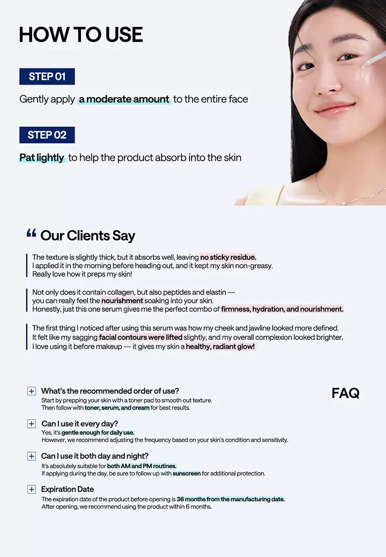 MEDIHEAL Collagen Firming Volume Serum with Retinol, 40ml, Firming Volume Lifting and Hydrating